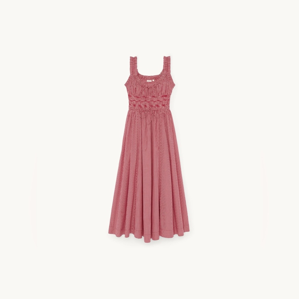 Doen Emmaretta Dress in Red Gingham